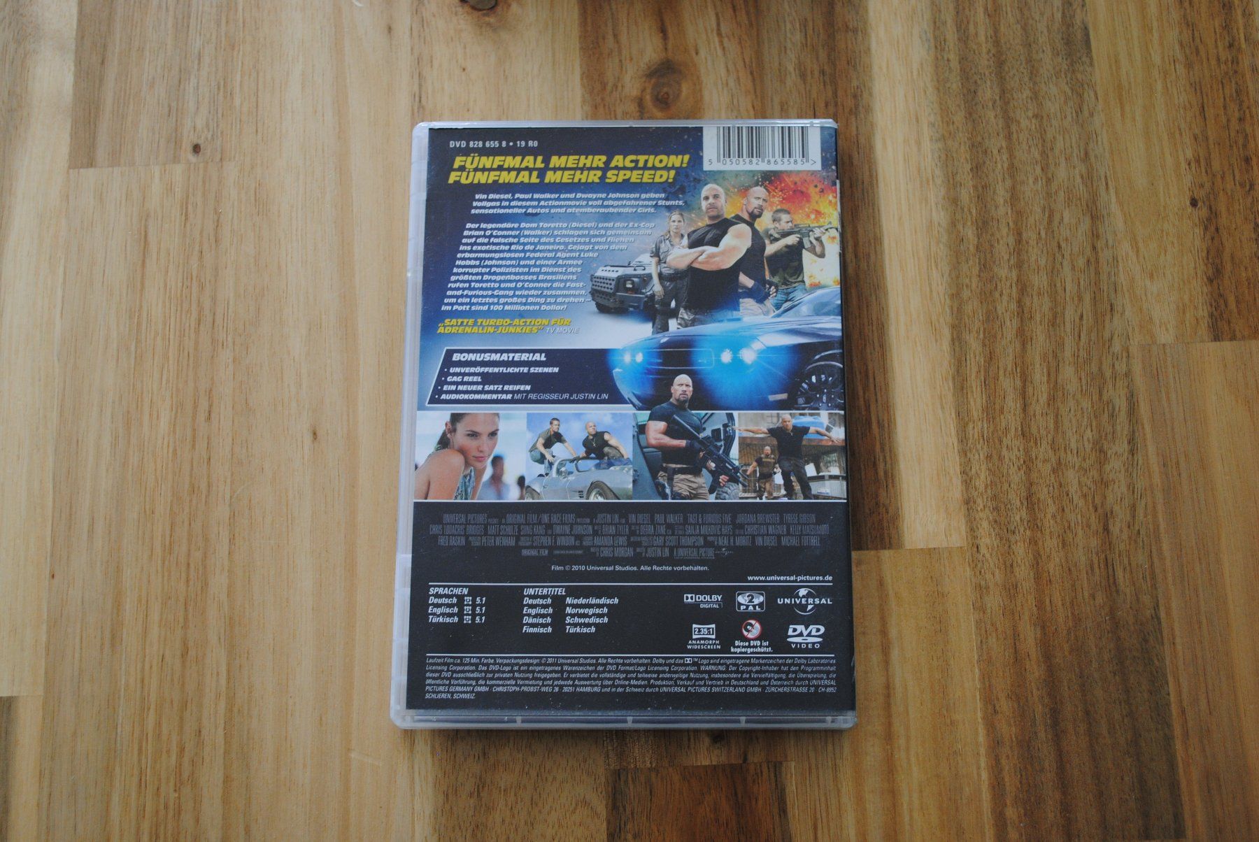 Tous les DVDs: Fast & Furious 5 – D'occasion à Olten par prusik02 2