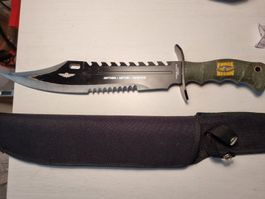 Marine Force Recon Messer Outdoor Survival Messer 42cm env.