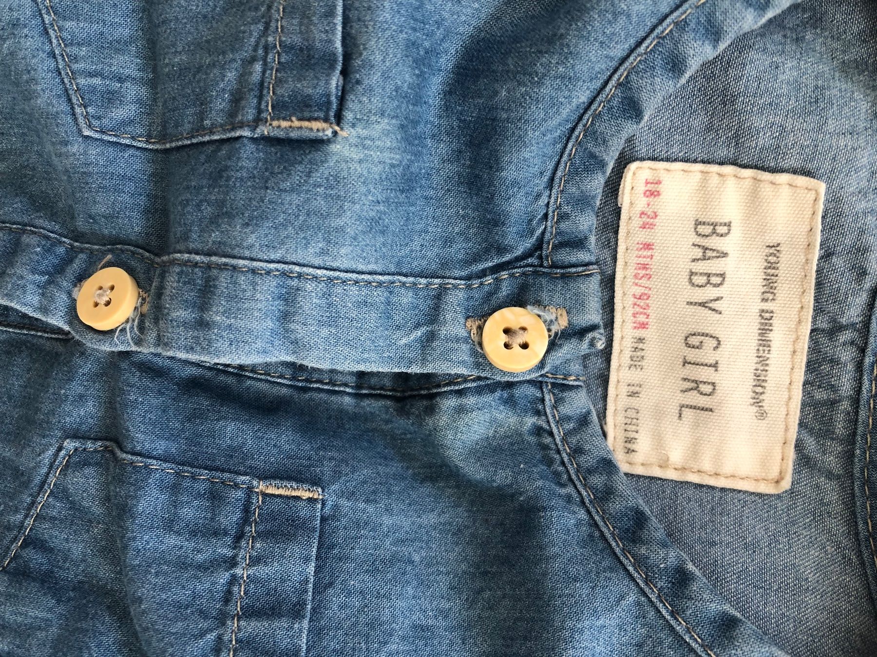 Vestiti & Gonne: Robe en jeans Gr.92 – Usato da Liddes venduto da Couik 2