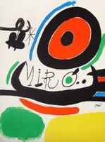 Joan Mirò - Originale Lithographie 1972‪