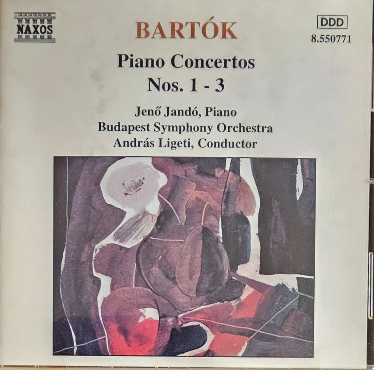 Bartok - Piano Concertos Nos. 1 - 3 | Kaufen auf Ricardo