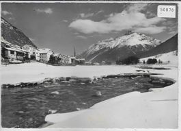 S-chanf (Engadin) im Winter