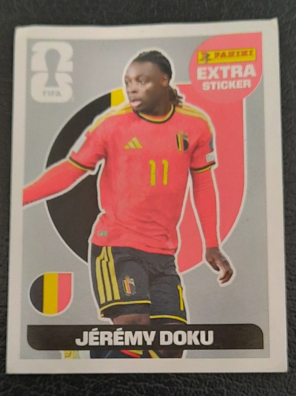 Panini Carte collezionabili: Jeremy Doku extra sticker Panini 2026 – Nuovo (secondo la descrizione) da Biel/Bienne venduto da Kiribati9