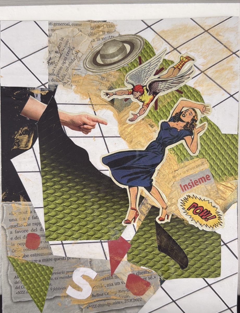 Dipinti: Collage "Una via per il futuro"  – Nuovo e nell'imballaggio originale da Massagno venduto da mir_xl6c 2