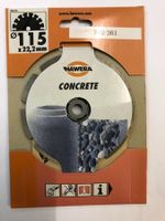 Diamant-Trennscheiben HAWERA CONCRETE 115 mm