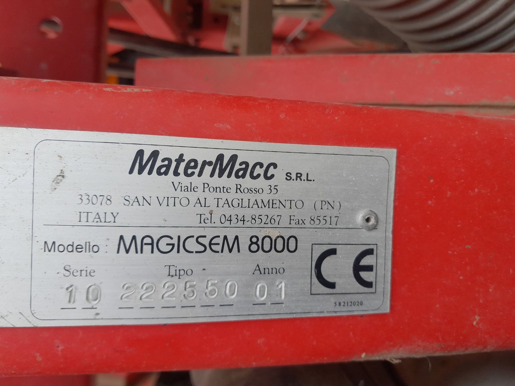 Tutte le macchine: Maissähmaschine Mater Macc – Usato da Hagendorn venduto da Biit02 5