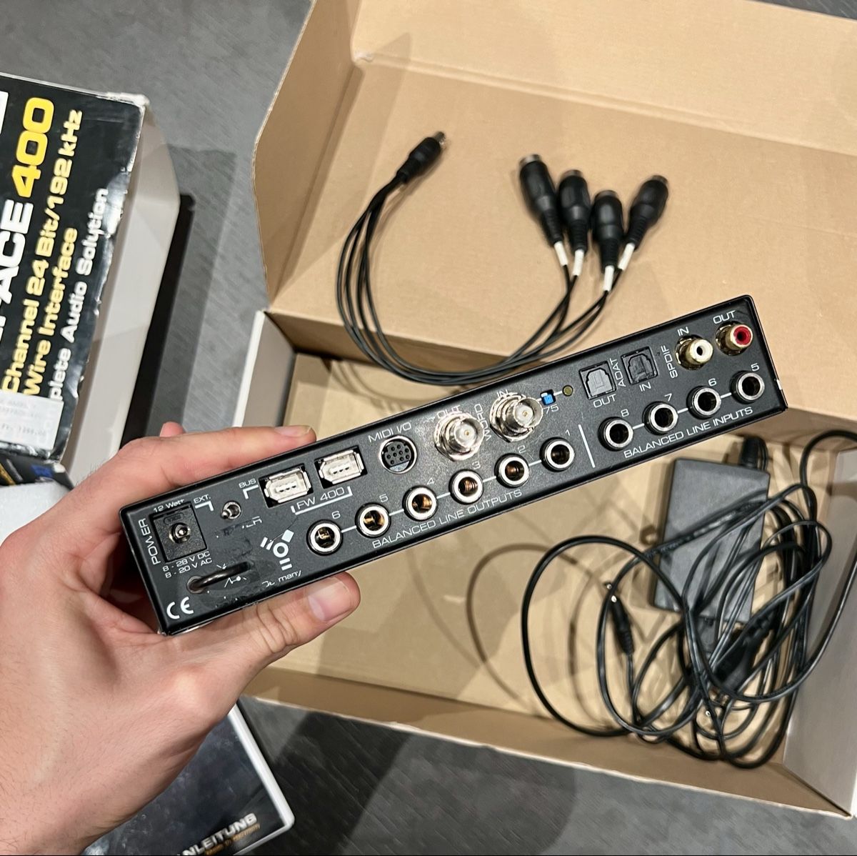 RME Equipement studio: RME Fireface 400 Audio Interface - Pristine Condition! – D'occasion à Basel par mausigarland 5