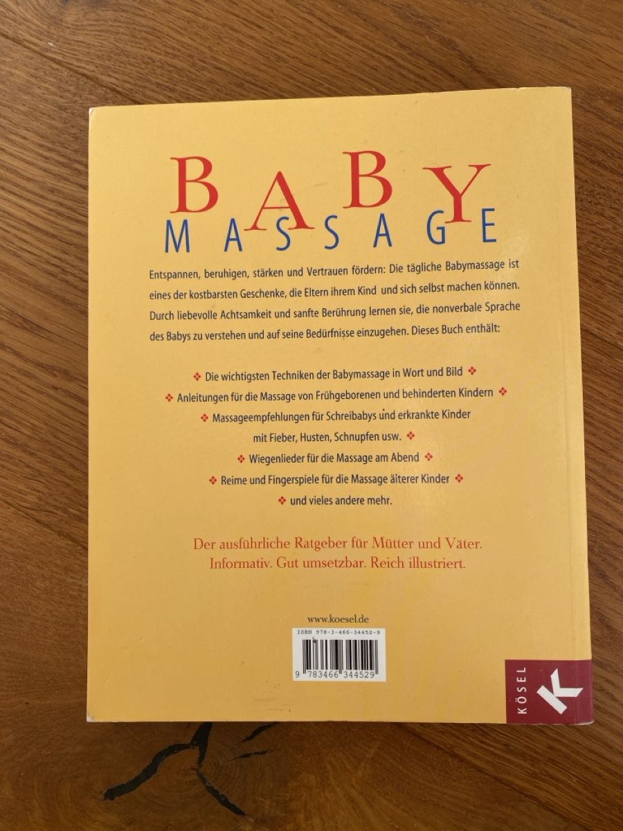 Bücher: Baby-Massage – Neu (gemäss Beschreibung) aus Hochwald von cermit01 1