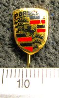 PORSCHE AUTO LOGO KLEI-FEIN ENAMEL ANSTECKNADEL VINTAGE OLDI