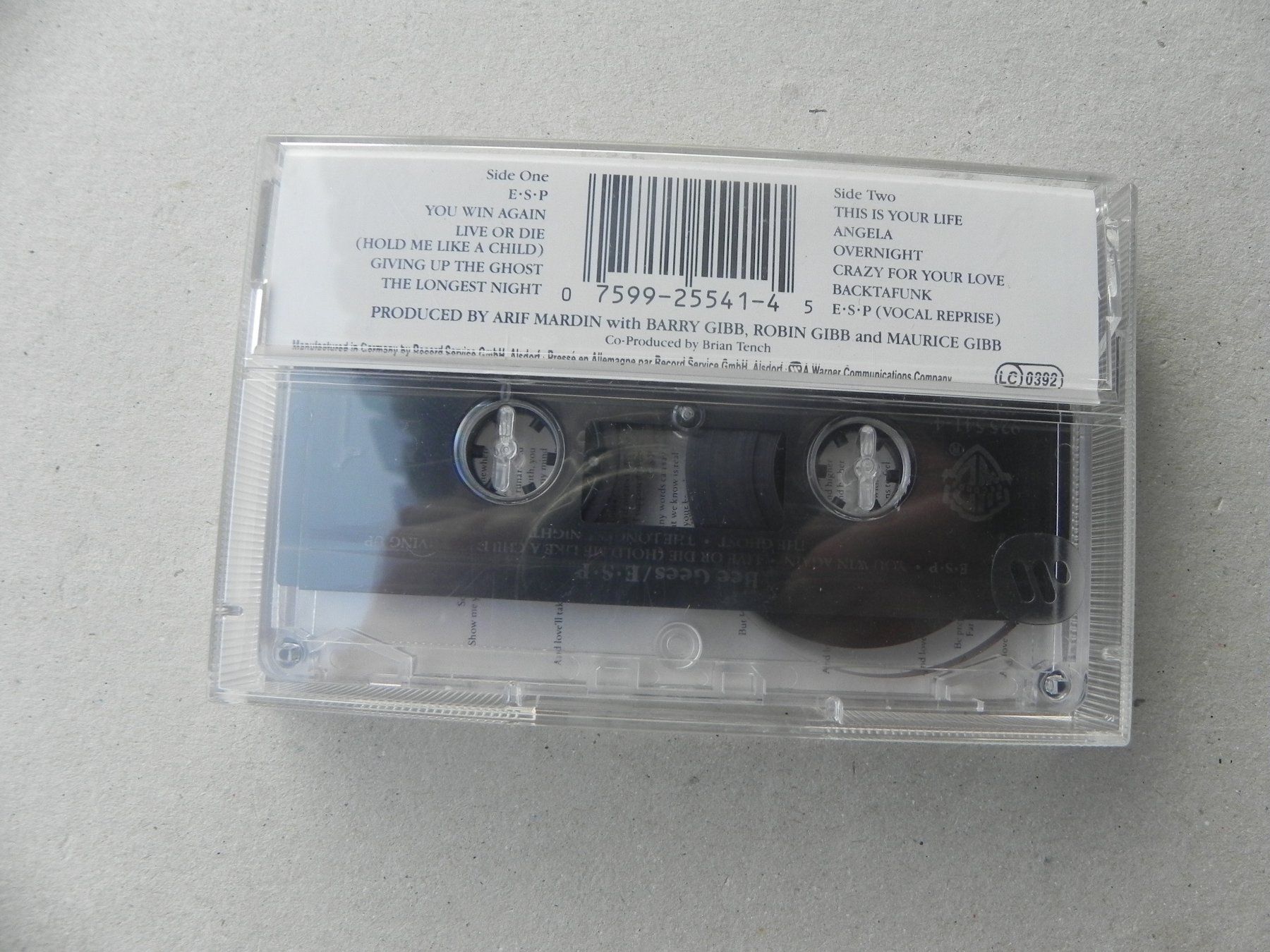 Musicassette: MC brit. Rock Pop Trio Bee Gees 1987 E.S.P – Nuovo e nell'imballaggio originale da Siebnen venduto da krimsie 1