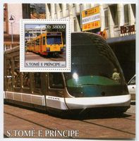 Block "Tram". São Tomé und Príncipe.