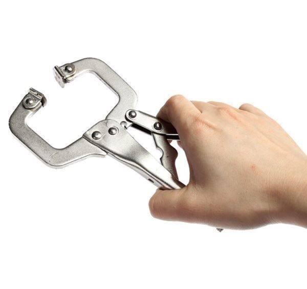 Tutti gli attrezzi: Schraubzwingen Grip Locking 6“ / 3 Pcs. – Nuovo e nell'imballaggio originale da Seon venduto da Aaargauer01 1