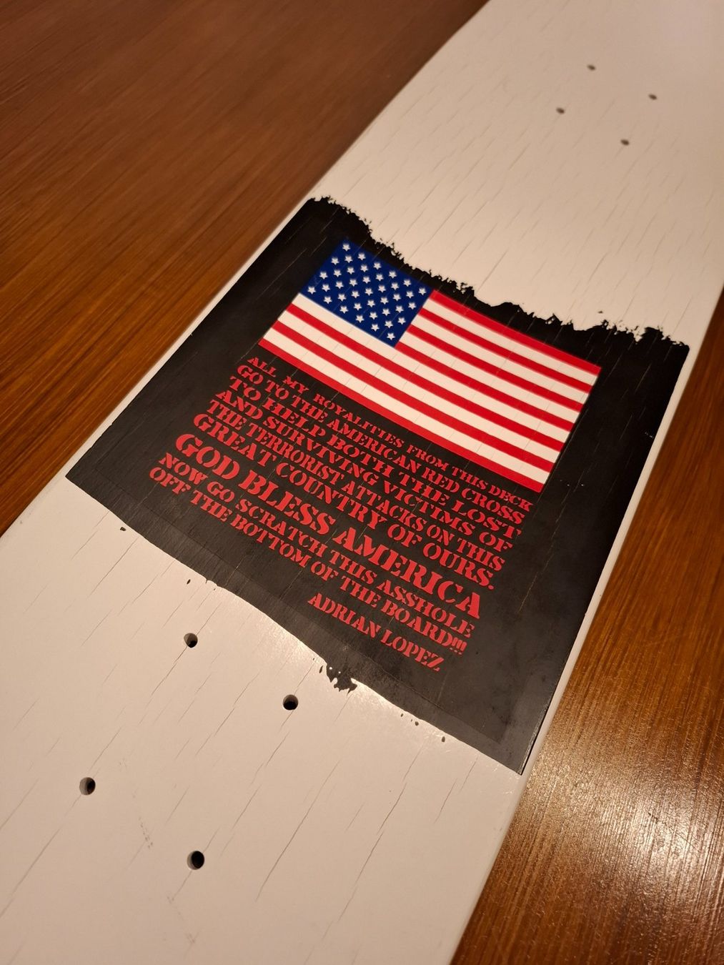 Skateboards: Zero skateboards, Adrian Lopez pro model "Osama" – Nuovo (secondo la descrizione) da Minusio venduto da cip_yby5 2