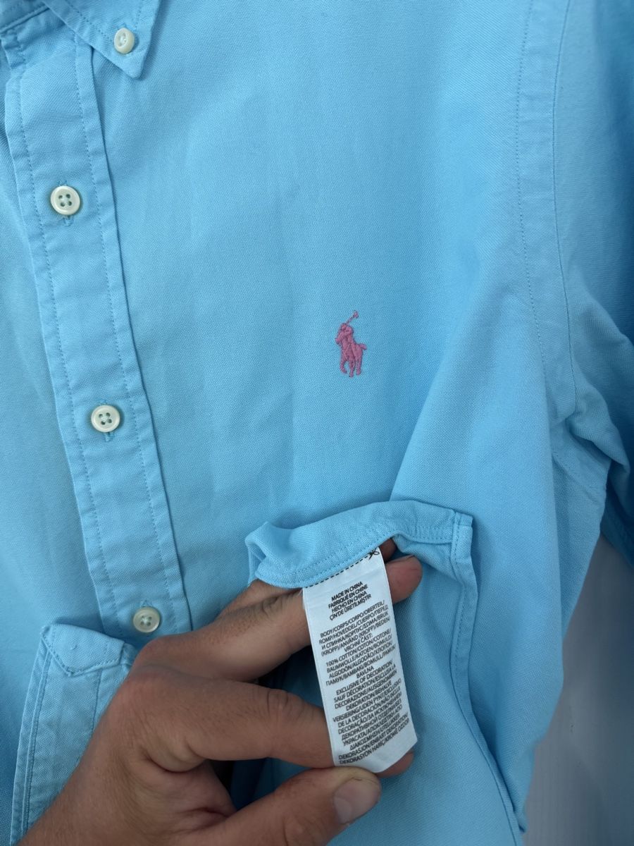 Ralph Lauren Camicie: Ralph Lauren Oxfordhemd Custom Fit hellblau Grösse S, QR cod – Nuovo (secondo la descrizione) da Wetzikon ZH venduto da Jan_wojt 6