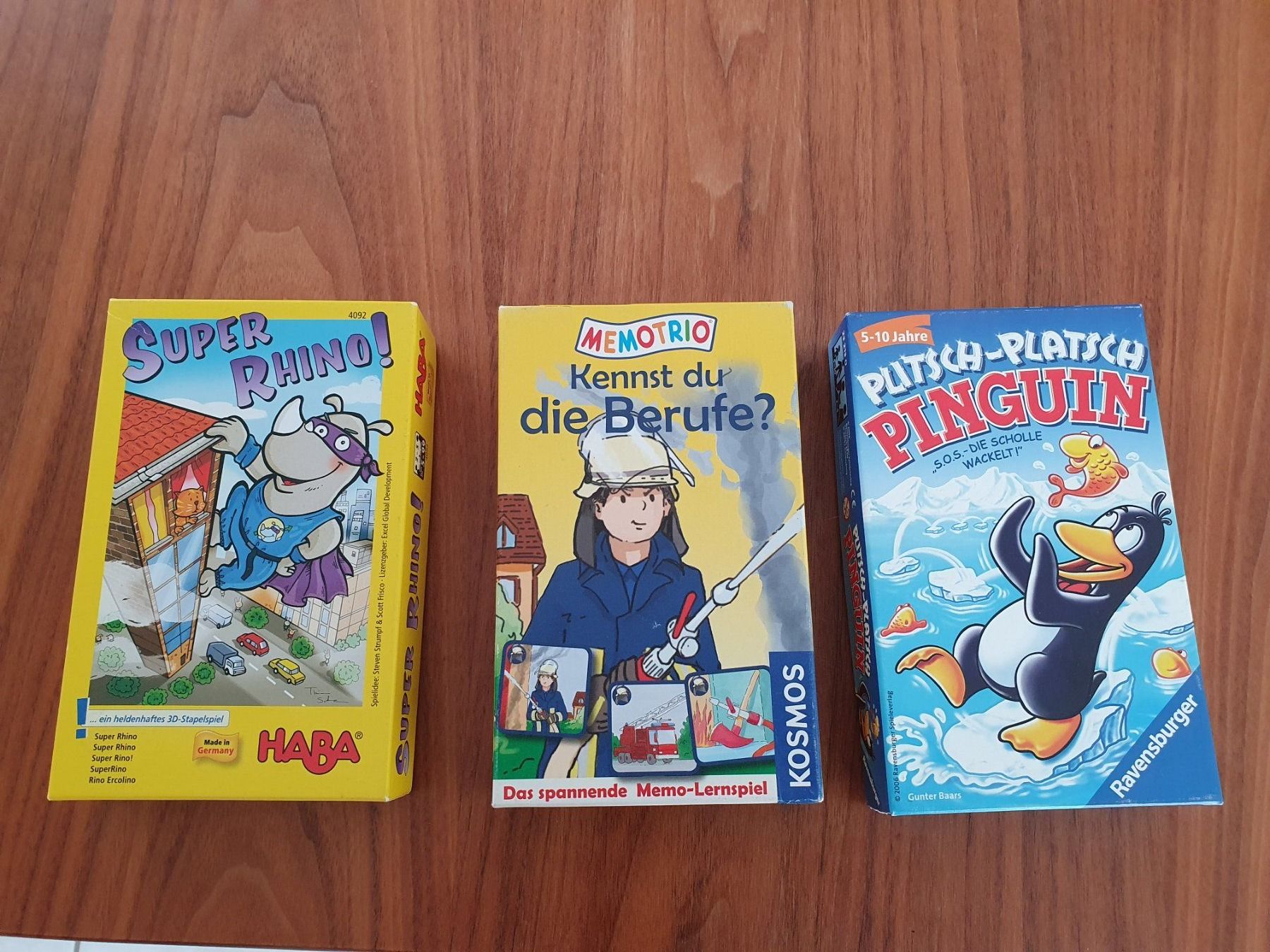 Spiele: Kinderspiele 3 in ein Paket – Gebraucht aus Jona von Mafari