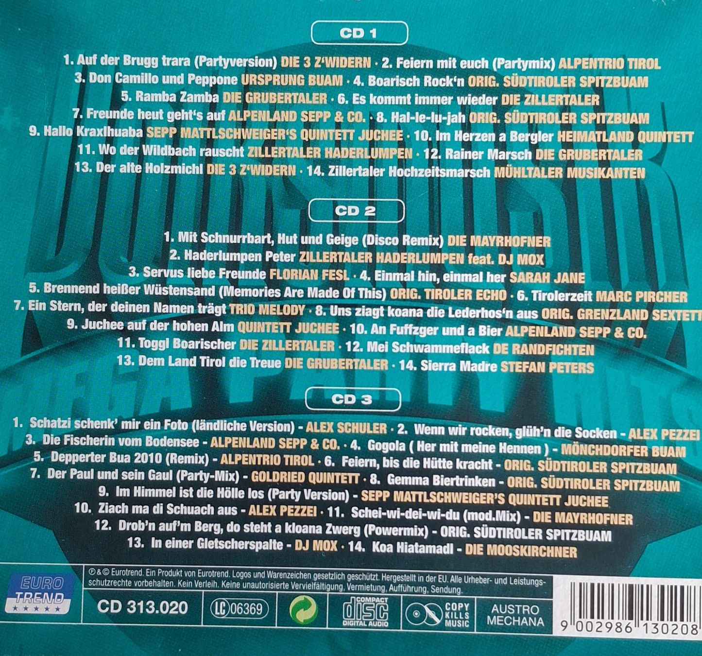 CD: Volksmusik Mega Party Hits – Usato da Reinach BL venduto da Chela04 1