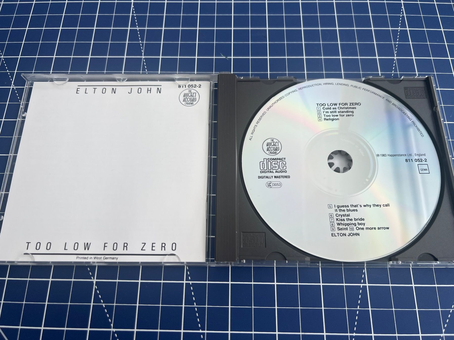 CDs: Elton John – Too Low For Zero – Gebraucht aus st.gallen von sophiephie 1