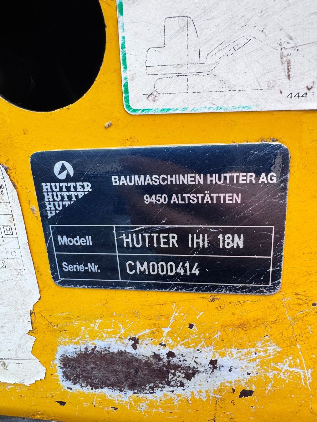 Hutter Excavateurs: Klein Bgger Hutter N18 – D'occasion à Ochlenberg par sie_cf2s 4