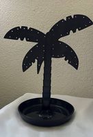 Schmuckhalter Palme schwarz