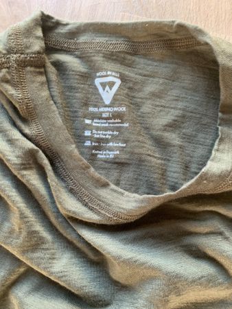 100% Merino Wolle - T-Shirt - Beste Qualität aus Dänemark