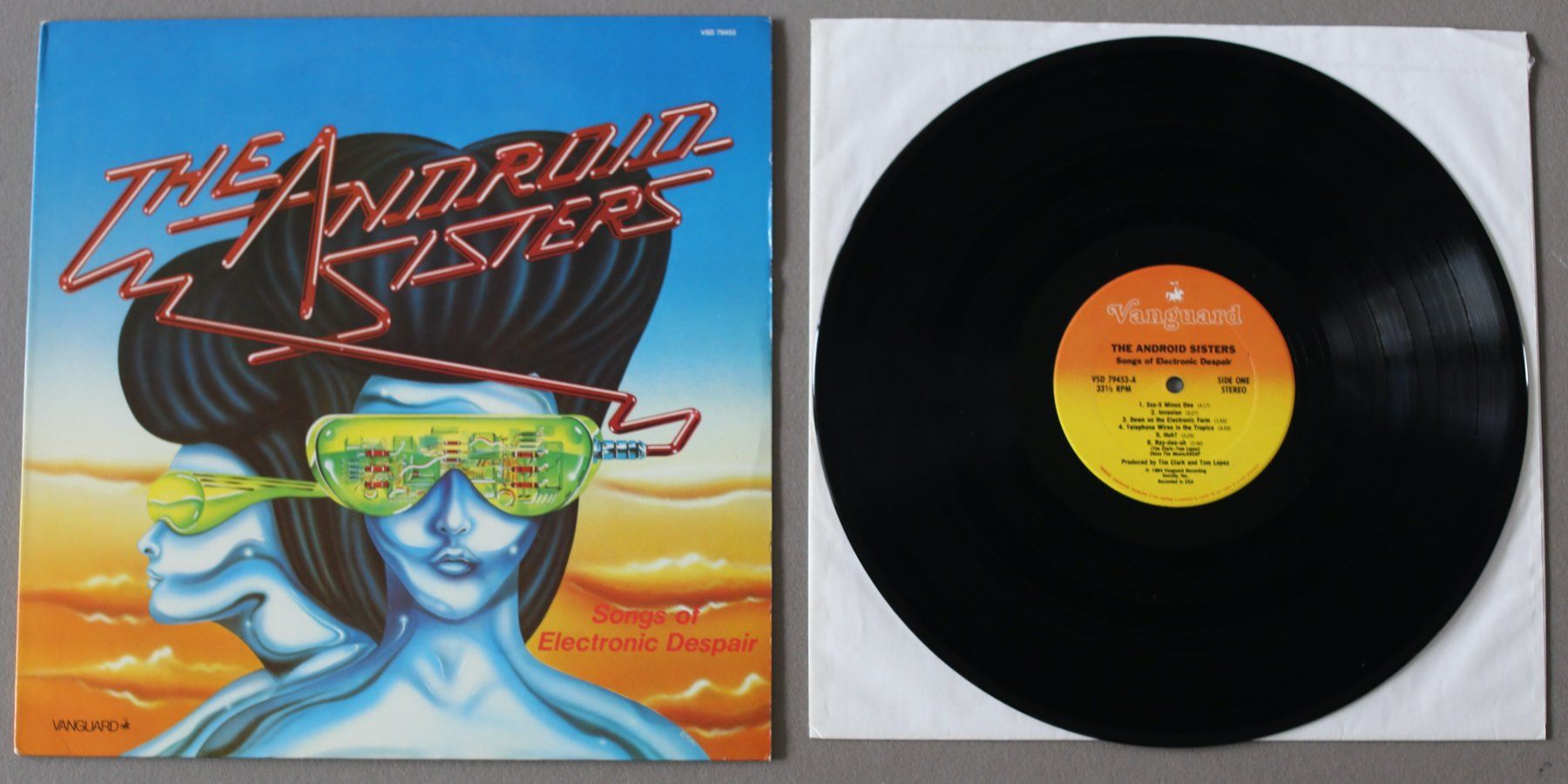 Schallplatten: LP, 80's Electro Disco, Android Sisters, Vanguard US 1984 – Gebraucht aus Biel/Bienne von 808.3
