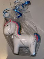 Sparkasse Einhorn mit Schlüssel