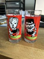 2 Coca Cola Fussball USA 94 Gläser