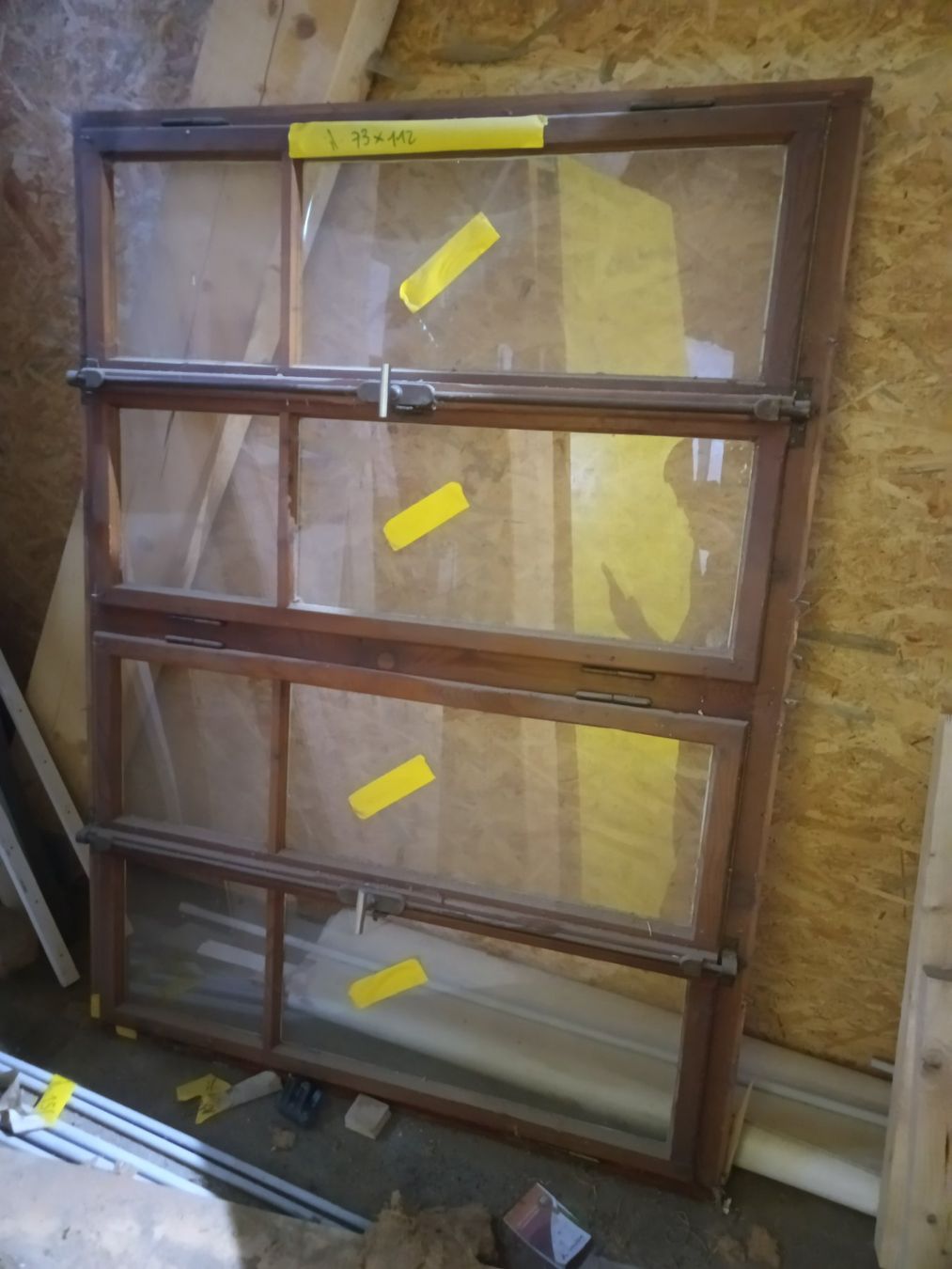 Finestre: Altes Doppelfenster Holz – Usato da Rüeterswil venduto da Rinderweidhof