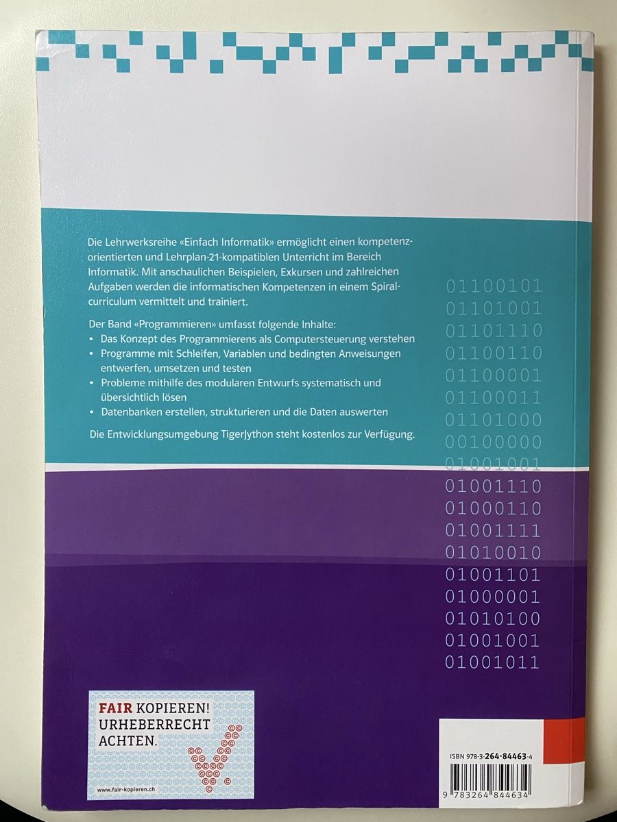 Libri: Einfach Informatik, 7-9 Klasse, Klett Verlag – Nuovo (secondo la descrizione) da Zürich venduto da Omch 1