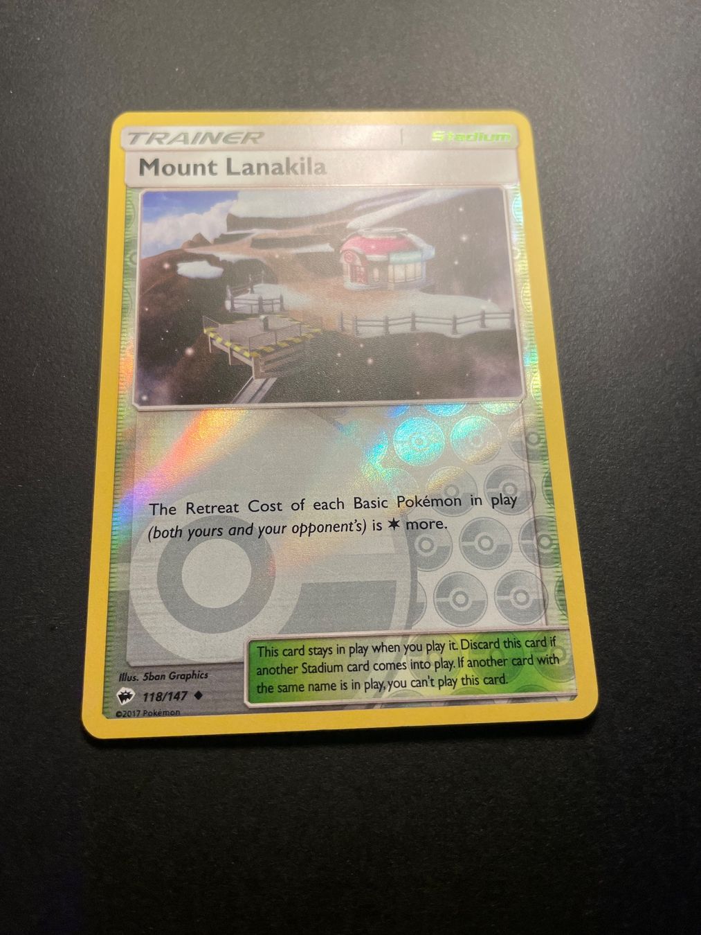 Pokémon Sammelbilder & Trading cards: Mount Lanakila - 118/147 - Reverse Holo – Gebraucht aus Zürich von pokemon_cards