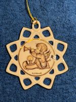 R Schöner Porzellan Stern M J Hummel Schmuck Weihnachtsbaum
