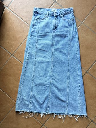 Gonna lunga in jeans taglia 34