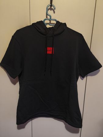 HUGO DRESLEY Hoodie Shirt in Schwarz – Größe M