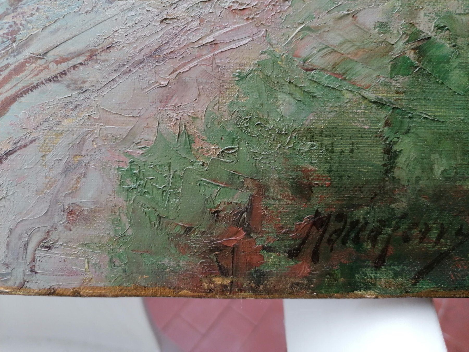Gemälde: Paesaggio. – Gebraucht aus Mendrisio von Accamuta 2
