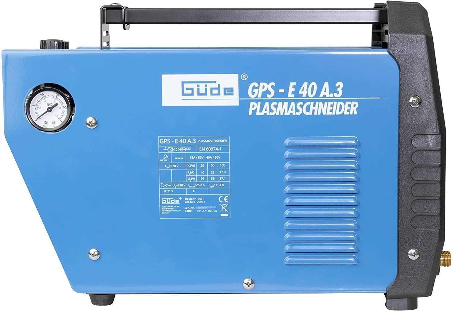 Löten & Schweissen: GÜDE Plasmaschneidgerät GPS-E 40 A.3 – Neu und originalverpackt aus Bottighofen von zaap 3