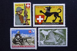 (m977) Territorial-Truppen 382/1 + 385/1 + 386/1 **; 393/1 *