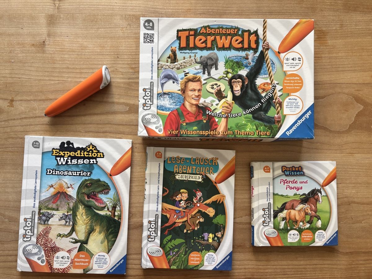 Tiptoi Spiele: TipToi Set inkl Stift – Gebraucht aus Zürich von CallMeAppetite