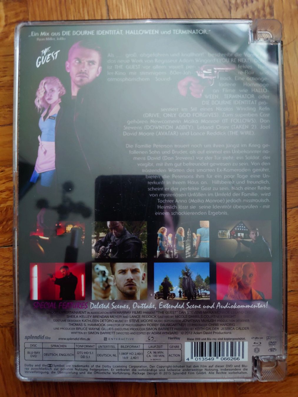 Tutti i DVDs: The Guest - Blu-ray – Usato da Yverdon-les-Bains venduto da Scottish_Blood 2