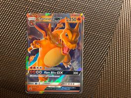 Pokemon Charizard GX Black Star Promo near Mint englisch