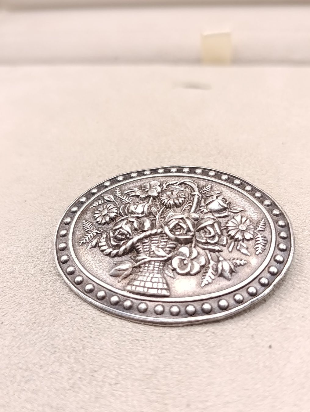 Spille & Fermagli: Jugendstil 900er Silber Brosche um 1900j Top – Usato da Steffisburg venduto da 1.Schmuckschatulle 2