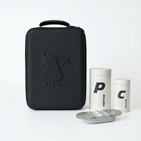 Reise Supplement Organizer – Protein, Kreatin & Vitamin
