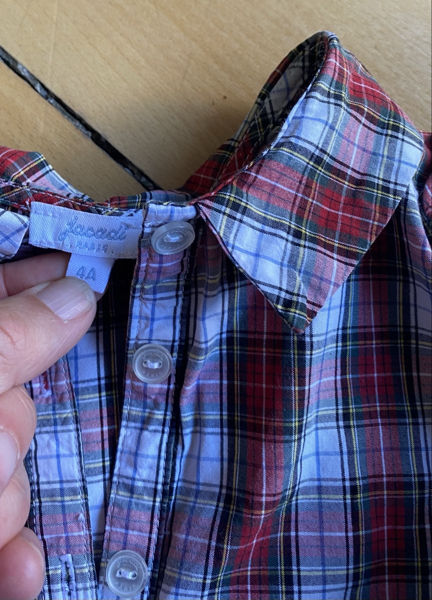Jacadi Blouses, T-shirts & Tops: Bluse kariert Jacadi Paris – D'occasion à Zürich par petitedame 1