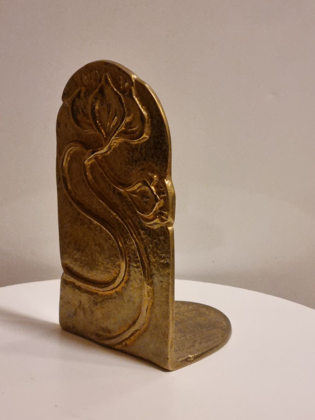 Sonstige Dekorationen & Accessoires: Antike Jugendstil Buchstütze Messing um 1900 – Gebraucht aus Scharnachtal von devin03 5