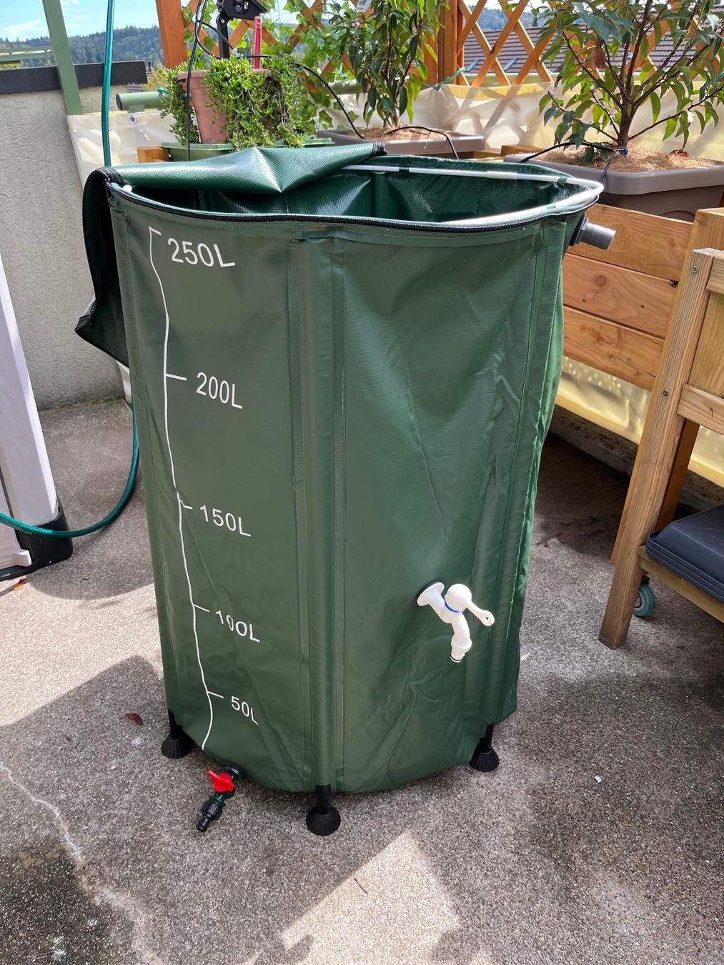 Abreuvoirs & Auges: Faltbare Regentonne, 250 Liter – Neuf (Voir description) à Winterthur par tbuyer