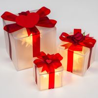 LED-Deko Geschenkpäckli Weihnachtsbeleuchtung Weihnachtsdeko