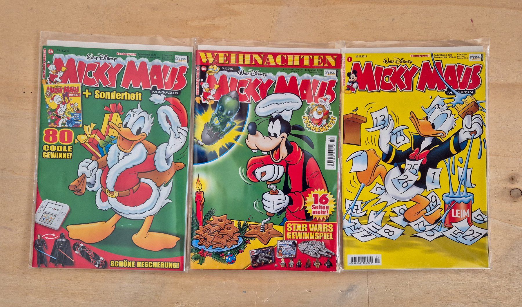 Comics: Micky Maus Hefte 2013 und 2014 plus zwei weitere Hefte – Gebraucht aus Sargans von Gkohler0 1