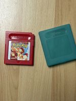 Pokemon Spiel Rot Game Boy mit Hülle guter Zustand