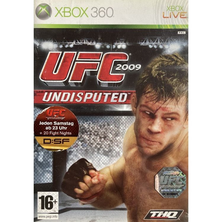 UFC 2009 UNDISPUTED MMA XBOX 360 FRANÇAIS RARE