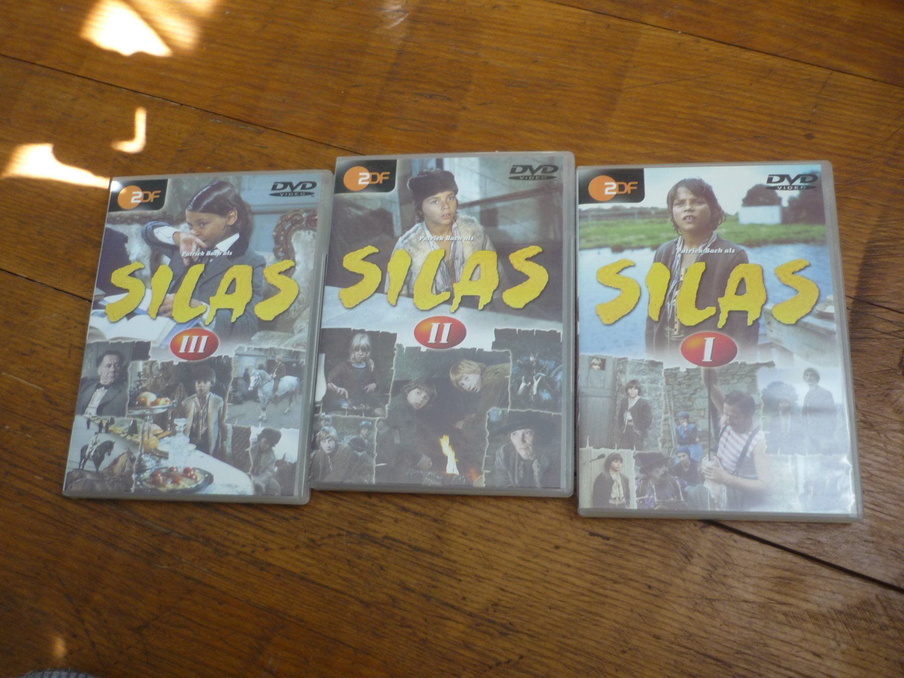 Tutti i DVDs: 3x DVD - Silas - Patrick Bach - TV Serie – Usato da Beringen venduto da Flatretriever