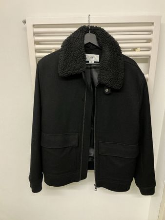 Bomberjacke Schwarz Gr. M